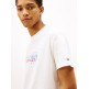 t-shirt homme  tommy hilfiger tjm reg 1985 dna graph ss t ex