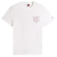 t-shirt homme  tommy hilfiger tjm reg sign spray ss t ext