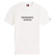t-shirt homme  tommy hilfiger tjm reg bills font ss tee ext