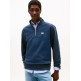 sweat-shirt homme  tommy hilfiger tjm reg badge qz ext
