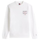 sweat-shirt homme  tommy hilfiger tjm reg entry dna play crew ex