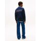 sweat-shirt homme  tommy hilfiger tjm reg entry dna play crew ex