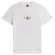 t-shirt homme  tommy hilfiger tjm reg sign block ss tee ext