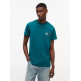 t-shirt homme  tommy hilfiger tjm slim sign chest ss tee ext
