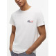 t-shirt homme  tommy hilfiger tjm slim sign chest ss tee ext