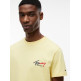 t-shirt homme  tommy hilfiger tjm slim sign chest ss tee ext