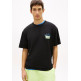 t-shirt homme  tommy hilfiger tjm rlx bubble flame ss tee