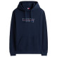 sweat-shirt homme  tommy hilfiger tjm reg entry dna play hood