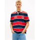 pôle homme  tommy hilfiger tjm rlx ss stripe  ss rugby ex