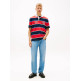 pôle homme  tommy hilfiger tjm rlx ss stripe  ss rugby ex