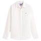 chemise homme  tommy hilfiger tjm reg linen blend shirt ext