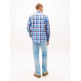 chemise homme  tommy hilfiger tjm reg check poplin shirt