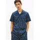 chemise homme  tommy hilfiger tjm reg aop camp shirt ext