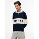 pôle homme  tommy hilfiger tjm rlx panel rugby
