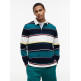 pôle homme  tommy hilfiger tjm rlx stripe rugby ext