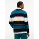 pôle homme  tommy hilfiger tjm rlx stripe rugby ext