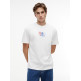 t-shirt homme  tommy hilfiger tjm rlx crest repeat ss t
