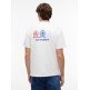 t-shirt homme  tommy hilfiger tjm rlx crest repeat ss t