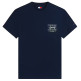 t-shirt homme  tommy hilfiger tjm reg sign flag ss tee ext