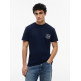 t-shirt homme  tommy hilfiger tjm reg sign flag ss tee ext
