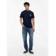 t-shirt homme  tommy hilfiger tjm reg sign flag ss tee ext