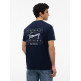t-shirt homme  tommy hilfiger tjm reg sign flag ss tee ext