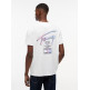 t-shirt homme  tommy hilfiger tjm reg city sign ss tee ext
