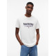 t-shirt homme  tommy hilfiger tjm slim graphic tee ext