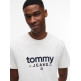 t-shirt homme  tommy hilfiger tjm slim graphic tee ext