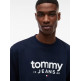 sweat-shirt homme  tommy hilfiger tjm graphic crewneck ext