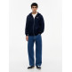 sweat-shirt homme  tommy hilfiger tjm reg dna backprint fz hd