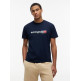 t-shirt homme  tommy hilfiger tjm reg entry dna ss tee