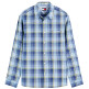 chemise homme  tommy hilfiger tjm reg poplin pattern shirt