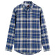 chemise homme  tommy hilfiger tjm reg flannel check shirt ex
