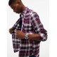 chemise homme  tommy hilfiger tjm reg flannel check shirt ex