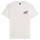 t-shirt homme  tommy hilfiger tjm reg sign backprint tee ext