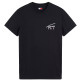 t-shirt homme  tommy hilfiger slim fit signature graphic tee