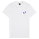 t-shirt homme  tommy hilfiger slim fit signature graphic tee