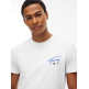t-shirt homme  tommy hilfiger slim fit signature graphic tee