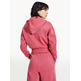 sweat-shirt femme th tjw super crop college logo