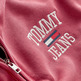 sweat-shirt femme th tjw super crop college logo