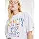 t-shirt femme  th tjw ovrszd tie dye 3 ss