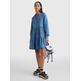 robe femme  th tjw chambray tiered shirt dres