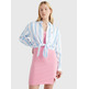 femme tjw front tie stripe shirt cy0