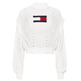 maillot femme  th tjw ovrszd flag stitch sweater