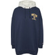 sweat-shirt femme th tjw ovrszd college logo hoodie