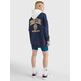 sweat-shirt femme th tjw ovrszd college logo hoodie