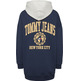 sweat-shirt femme th tjw ovrszd college logo hoodie