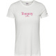 t-shirt femme  th tjw skinny essential logo 1 ss