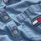 chemise femme th tjw chambray badge boyf shirt
